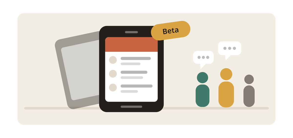 The app is ready for testers. Come break it