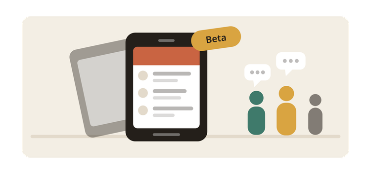 The app is ready for testers. Come break it